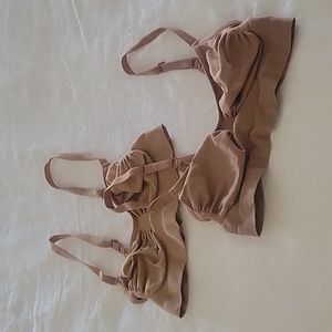 Set of 2 SKIMS sculpting bralettes L/XL